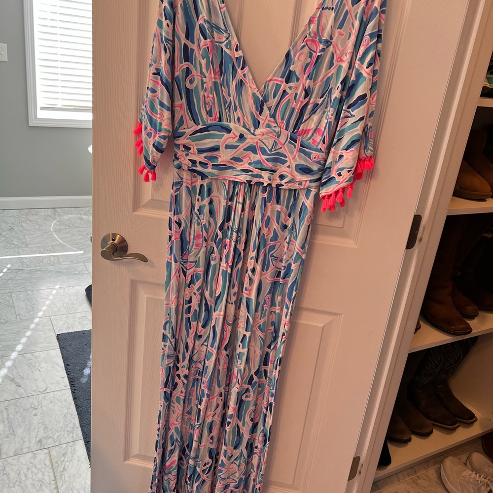 Lilly Pulitzer Colorful Maxi Dress
